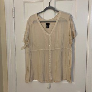 Torrid Ivory Blouse